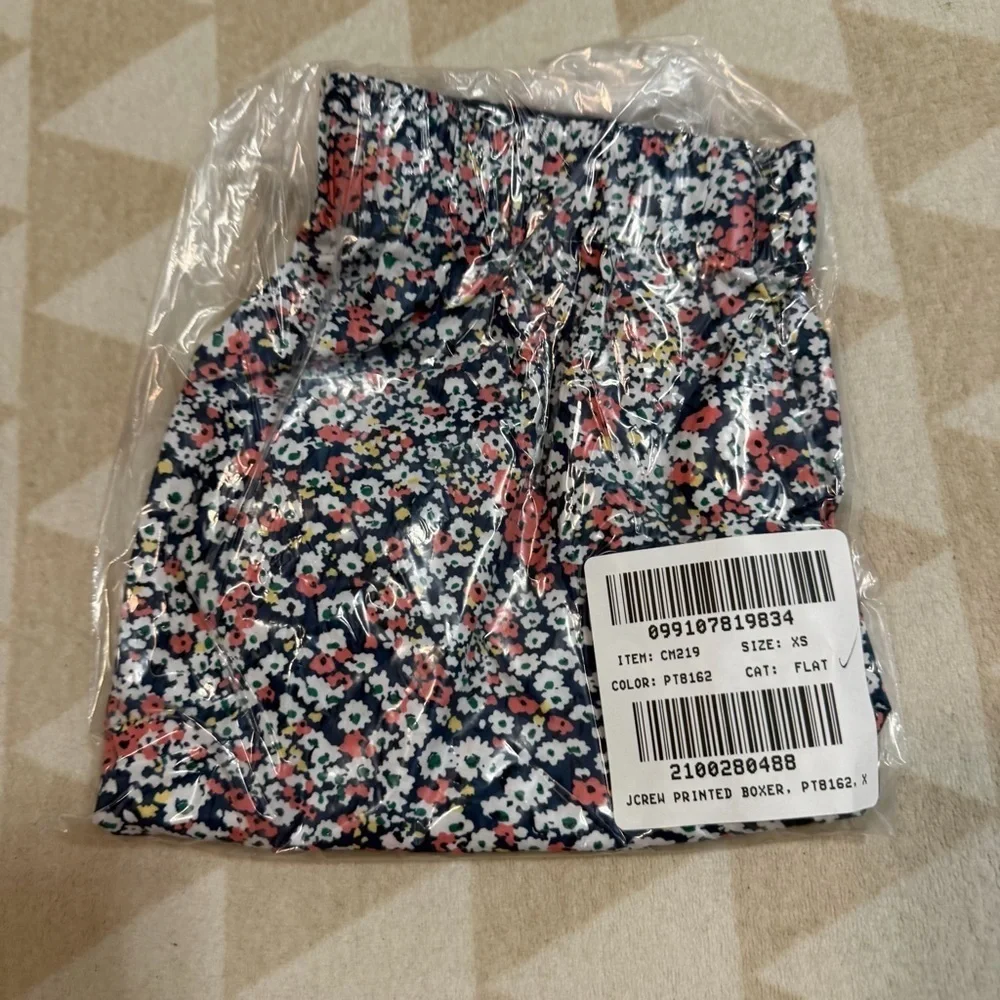 J crew printed boxers Sunhill Floral Blue Mul